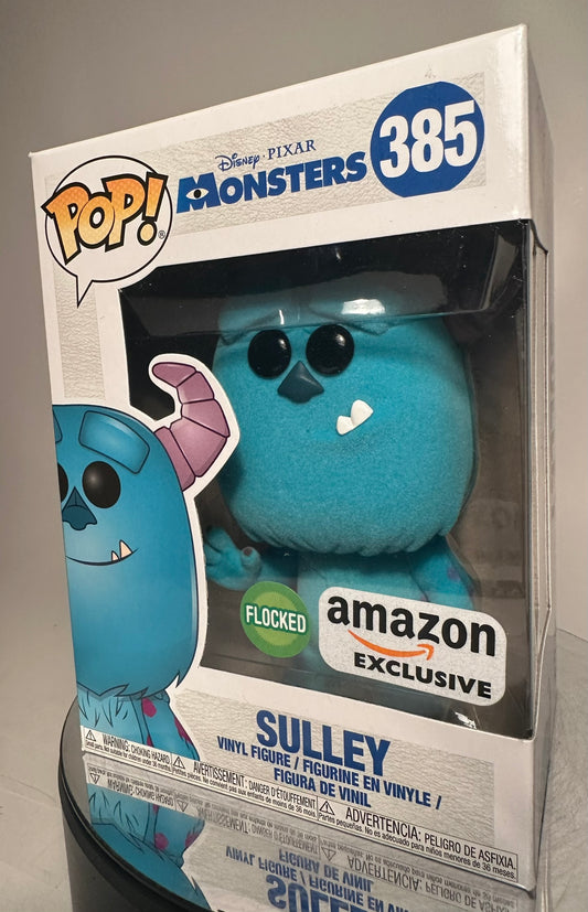 Monster Inc - Sulley 385 FLOCKED (Amazon Exclusive)  Funko Pop!