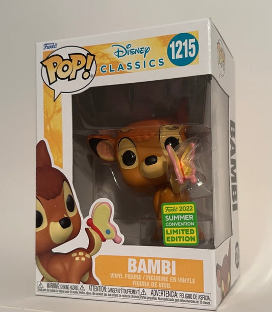 Disney Classics - Bambi (Funko 2022 Summer Limited Edition) 1215 Funko Pop!