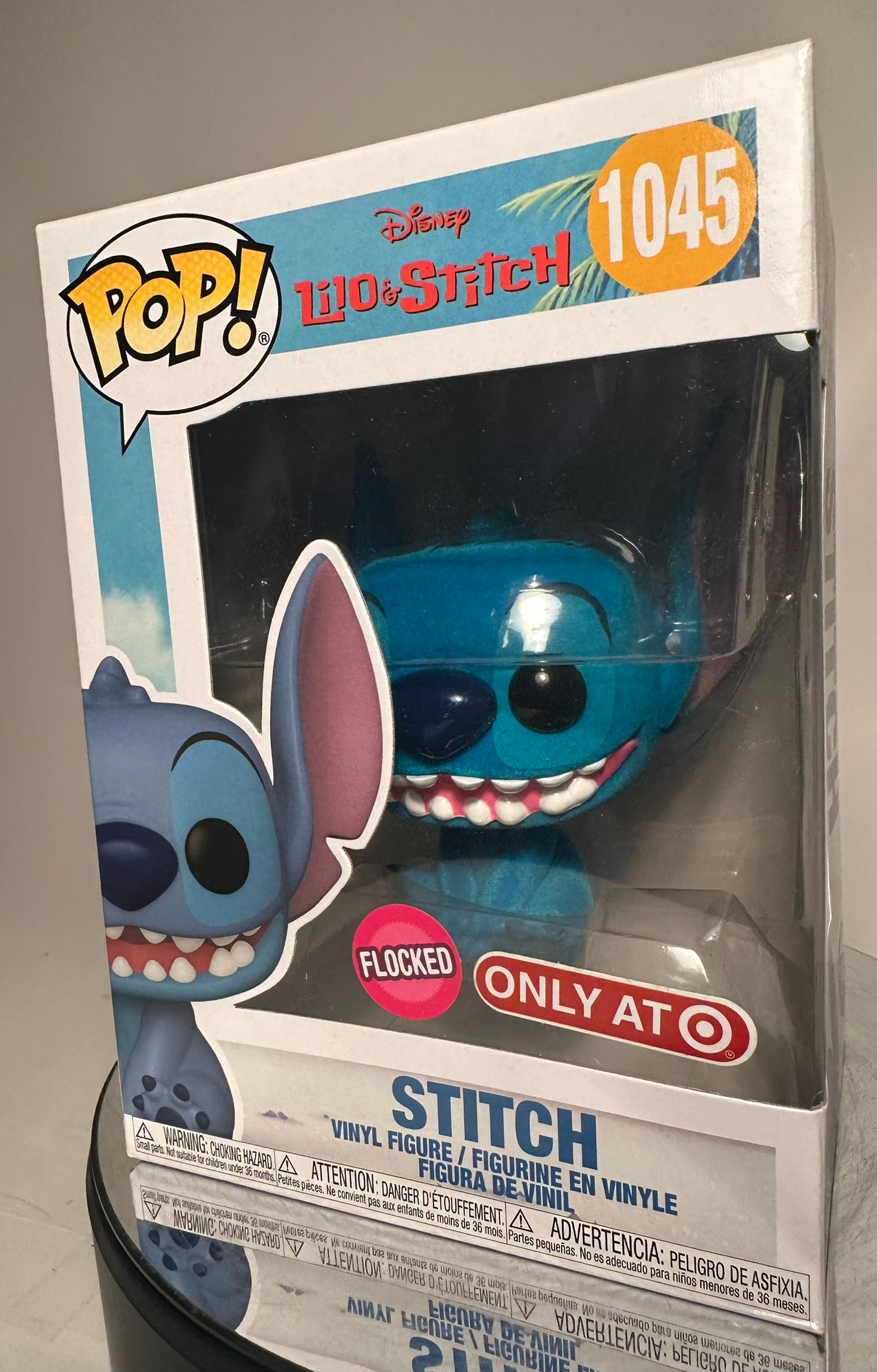 Lilo & Stitch - Stitch 1045 FLOCKED (Target Exclusive)  Funko Pop!