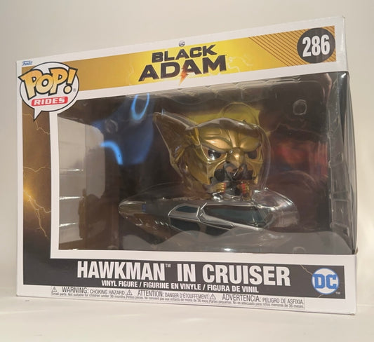 Black Adam - Hawkman in Cruiser (rides) 286 Funko Pop!