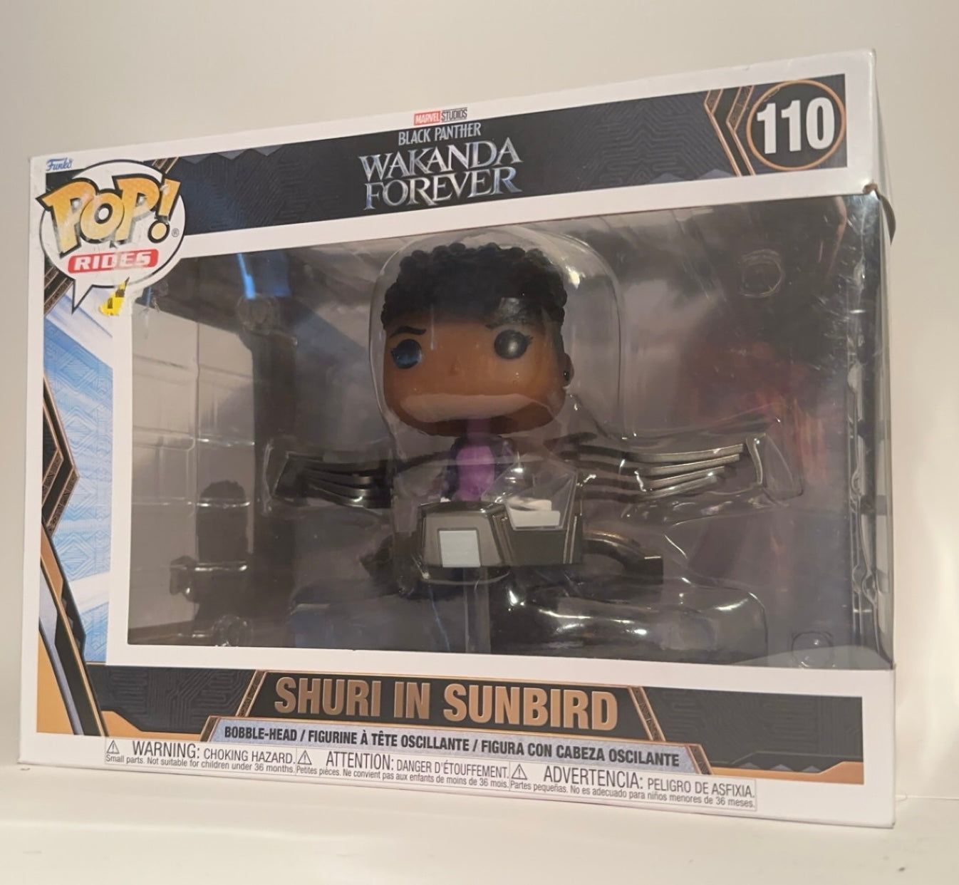 Black Panther - Shuri in Sunbird 110 Funko Pop! Rides