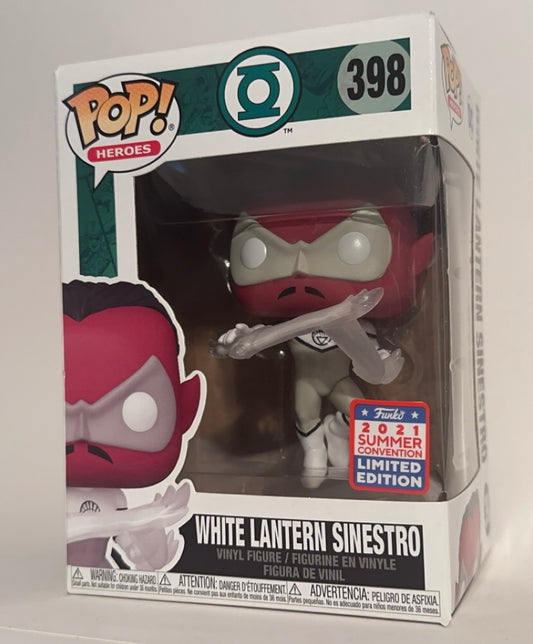 White Lantern Sinestro (2021 Summer Convention Limited Edition) 398 Funko Pop!