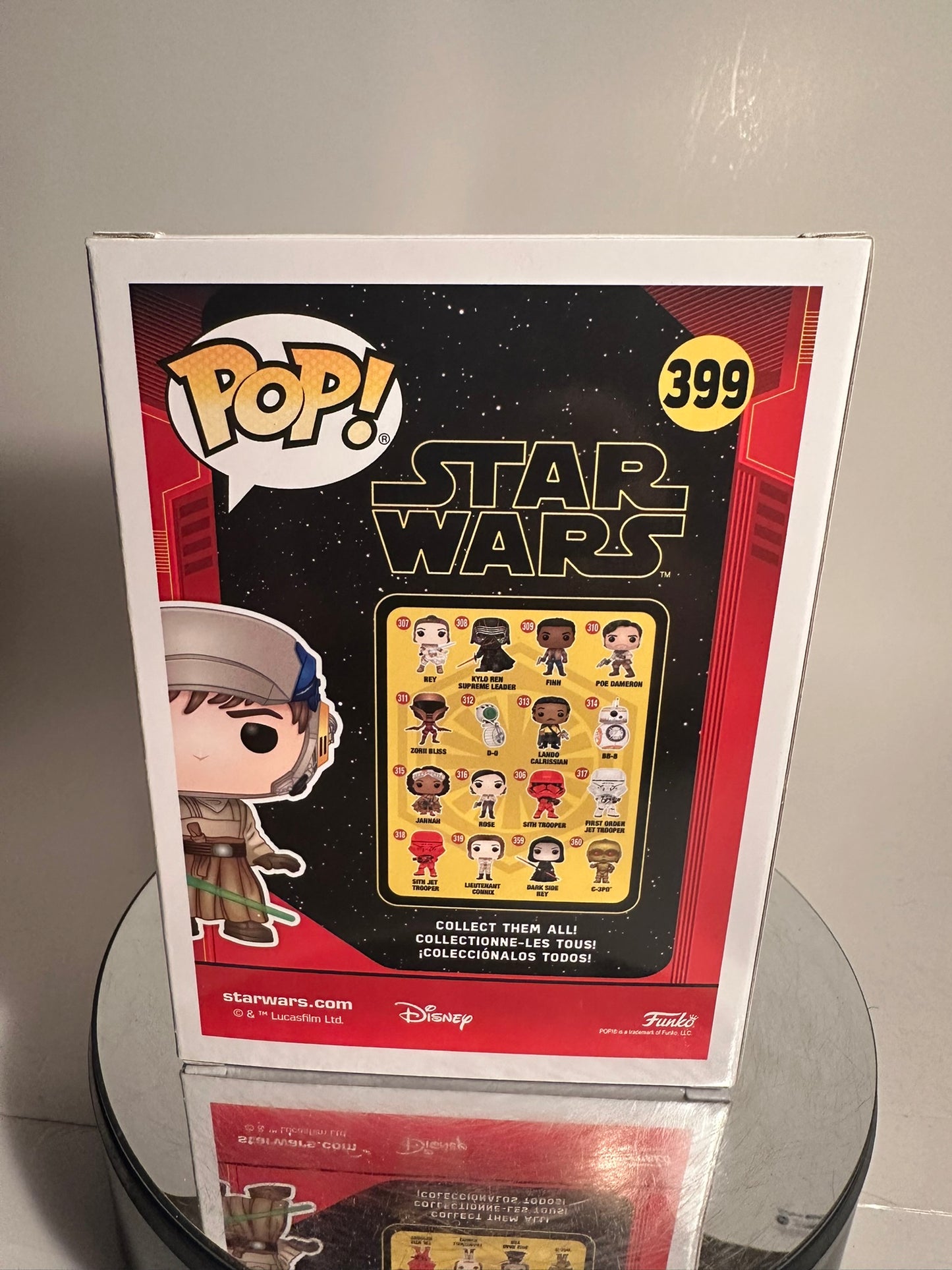 Star Wars - Luke Skywalker (Jedi Training) 399 (2020 Fall Convention Limited Edition) Funko Pop!