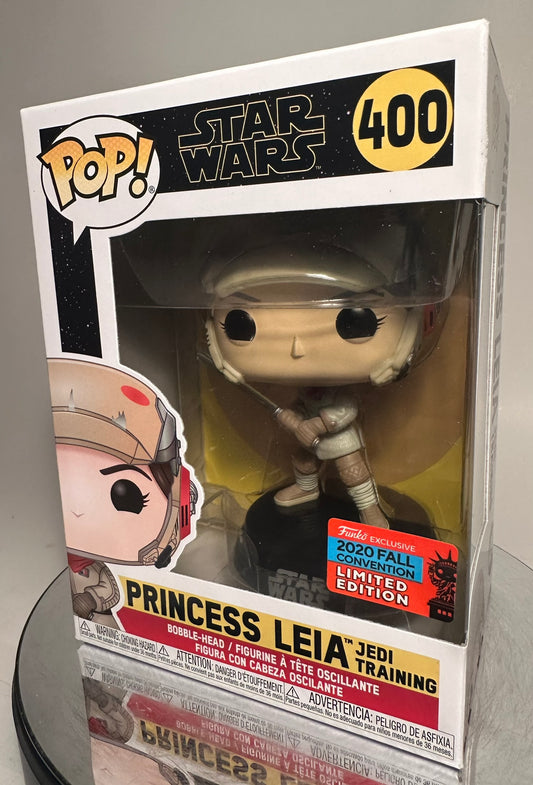 Star Wars - Princess Leia (Jedi Training) 400 (2020 Fall Convention Limited Edition) Funko Pop!