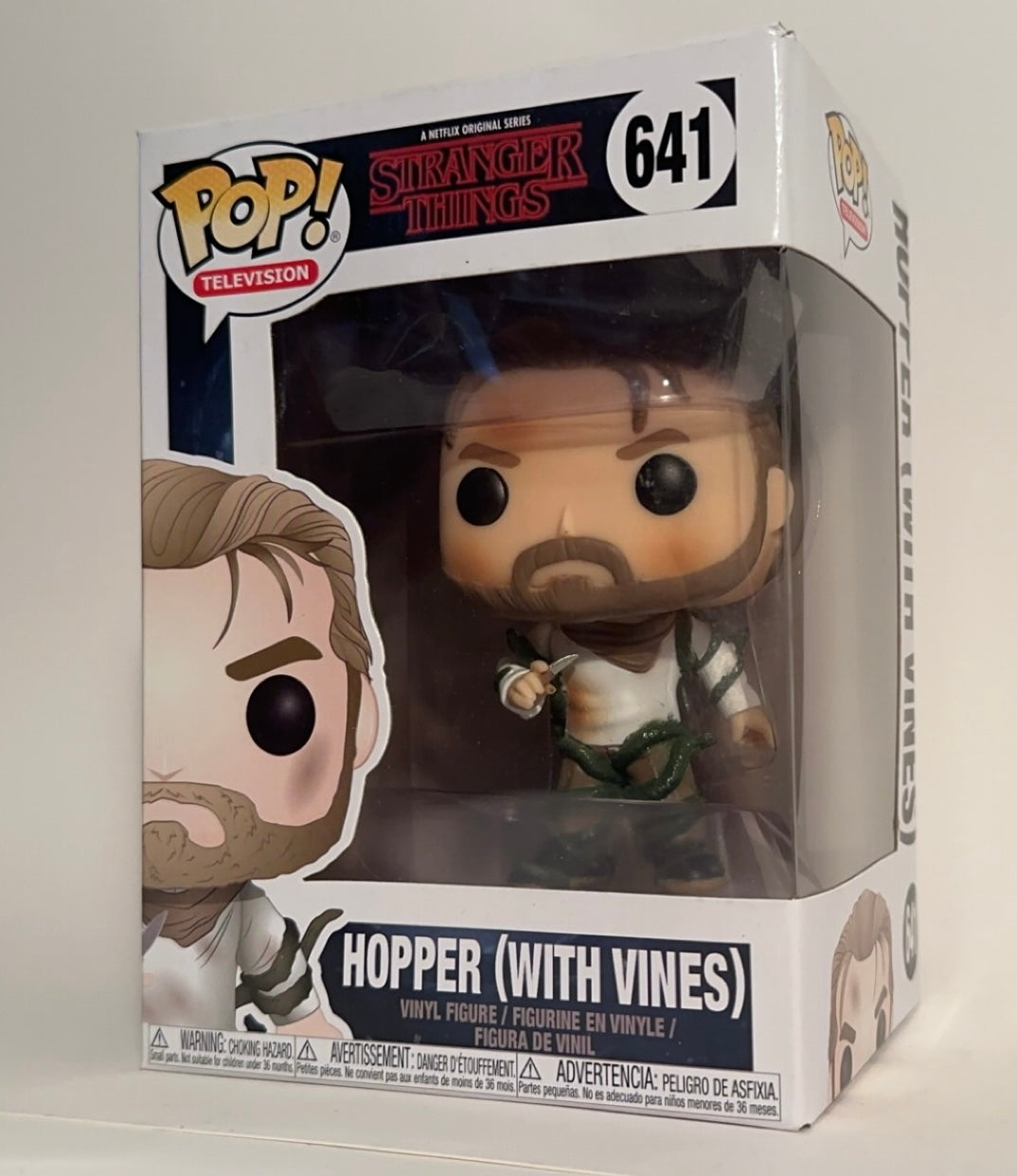 Stranger Things - Hopper (With Vines) 641 Funko Pop!