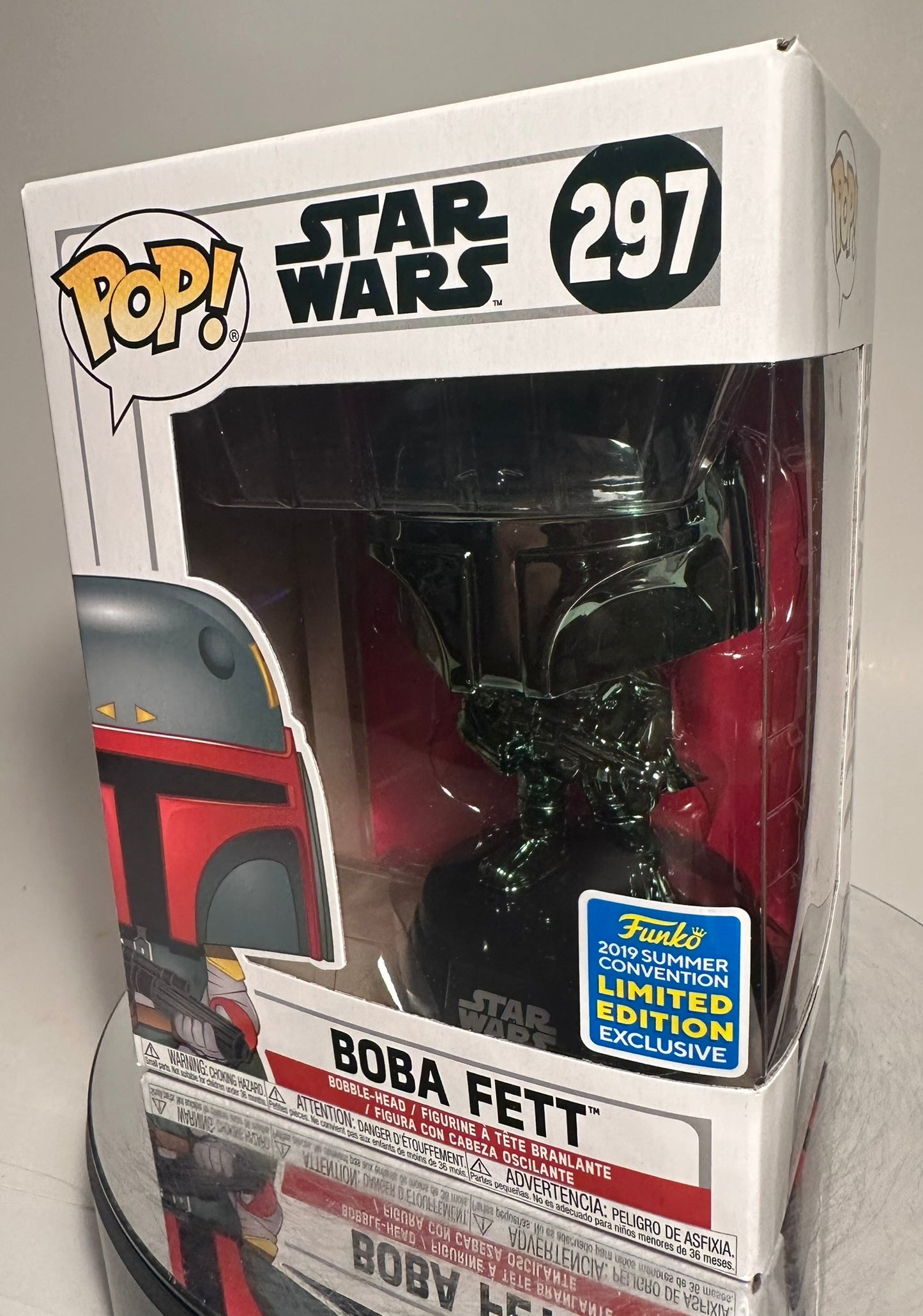 Star Wars - Boba Fett 297 (2019 Summer Convention Limited Edition) Funko Pop!