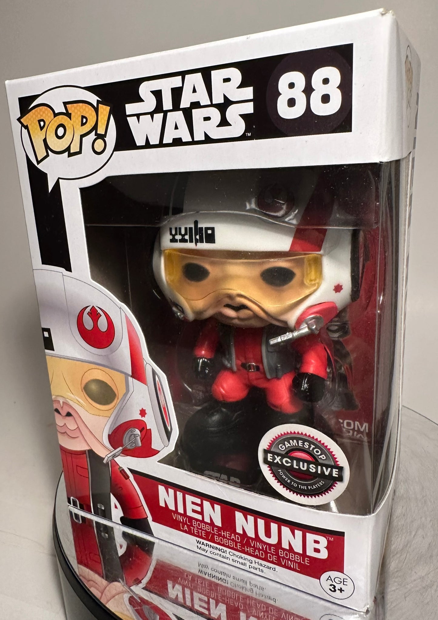 Star Wars - Nien Nunb 88 (GameStop Exclusive) Funko Pop!