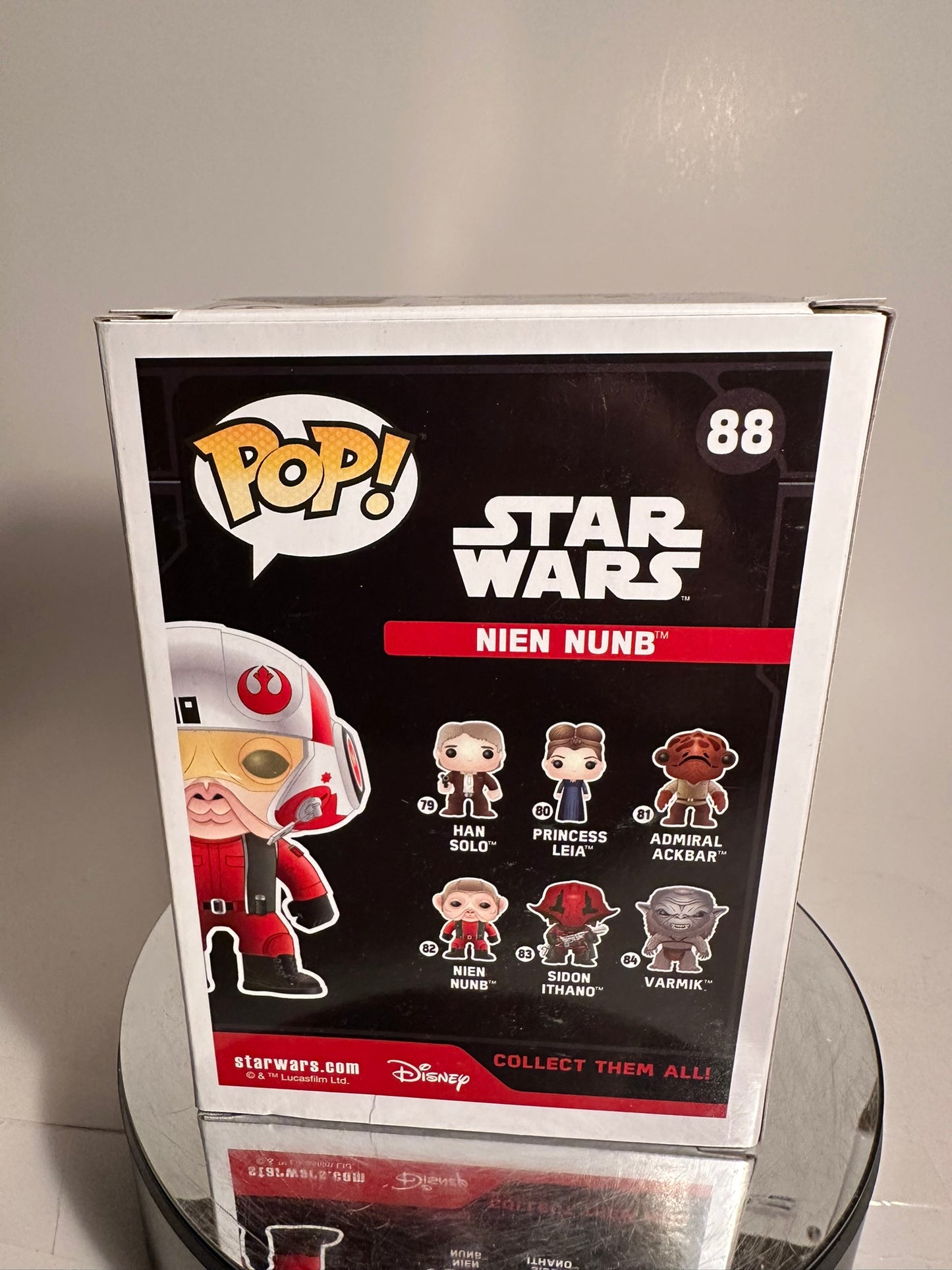 Star Wars - Nien Nunb 88 (GameStop Exclusive) Funko Pop!