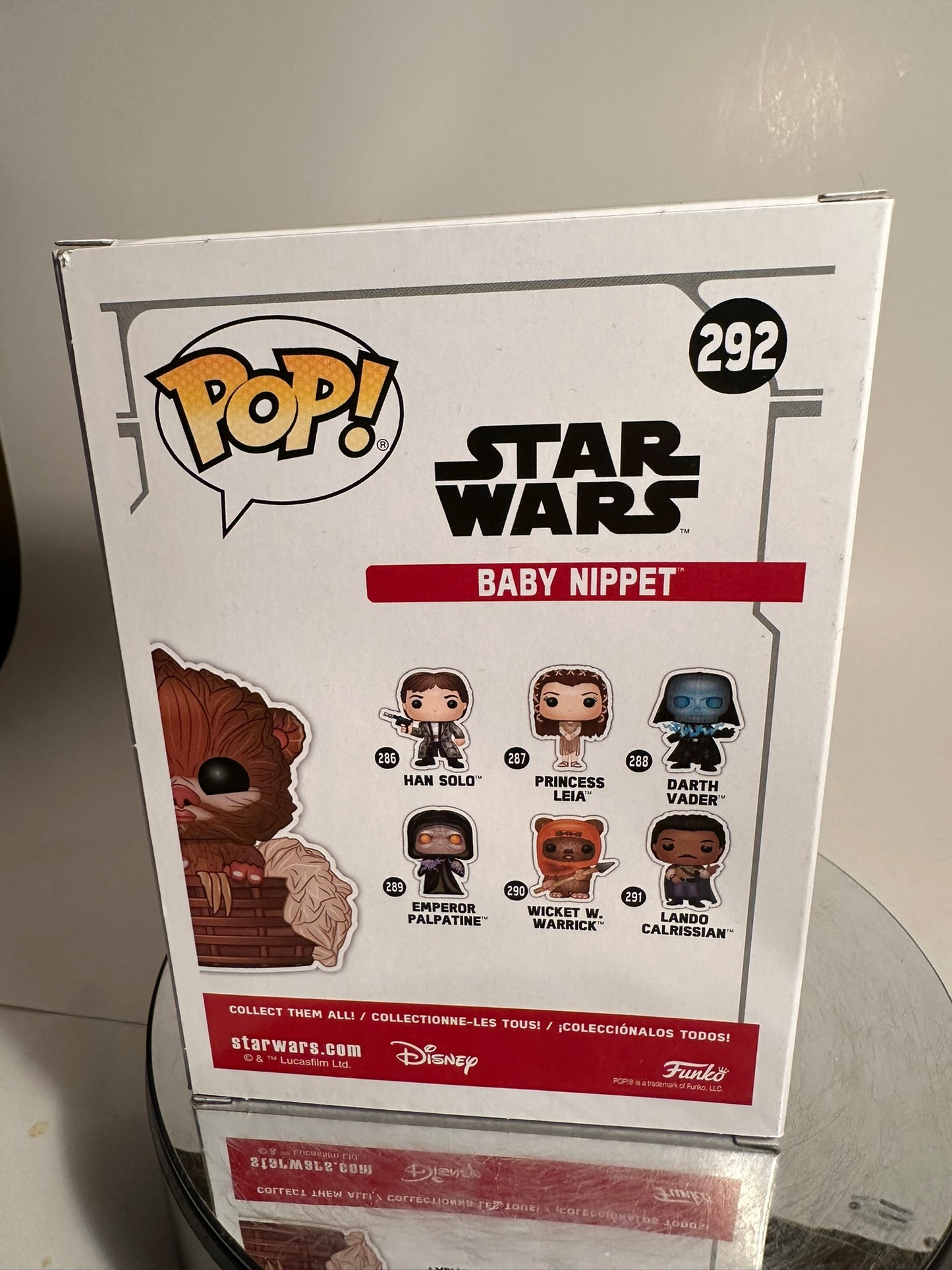 Star Wars - Baby Nippet 292 FLOCKED (Target Exclusive) Funko Pop!