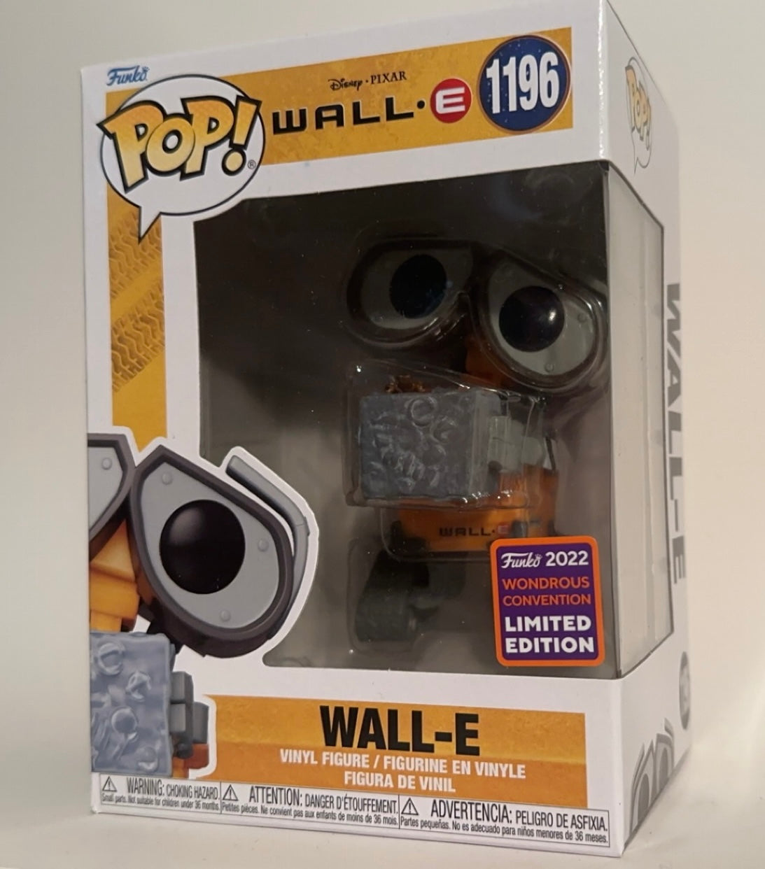 Wall-e (Funko 2022 Wonderous Convention Limited Edition) 1196 Funko Pop!