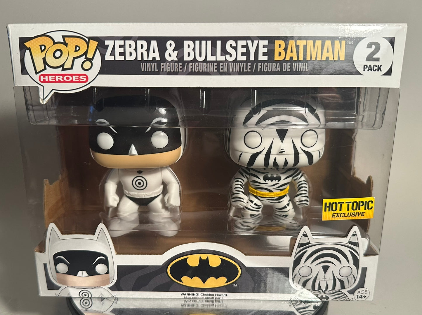 DC Universe - Zebra & Bullseye Batman 2 Pack (Hot Topic Exclusive) Funko Pop!