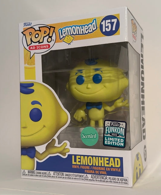 Ad Icons - Lemonhead SCENTED (Funkon 2022 Limited Edition) 157 Funko Pop!