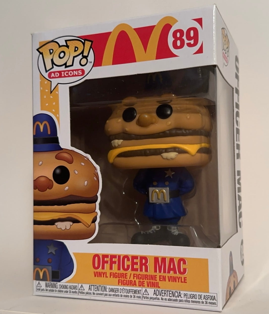 Ad Icons - Mcdonald's - Officer Mac 89 Funko Pop!