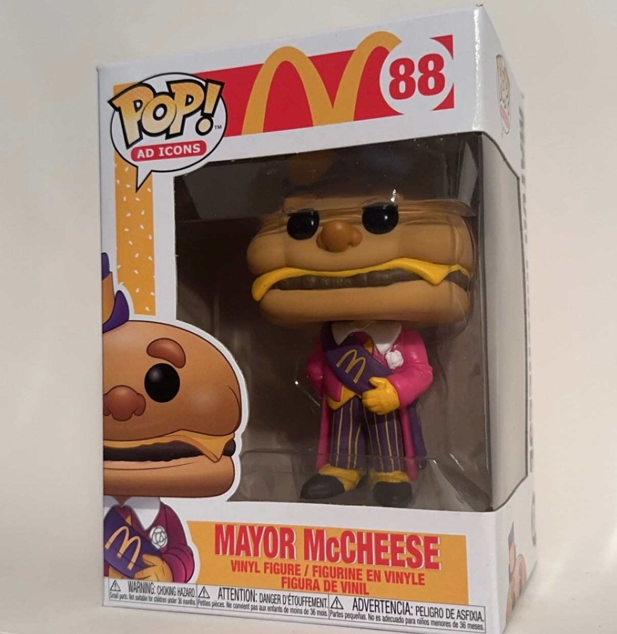 Ad Icons - Mcdonald's - Mayor McCheese 88 Funko Pop!