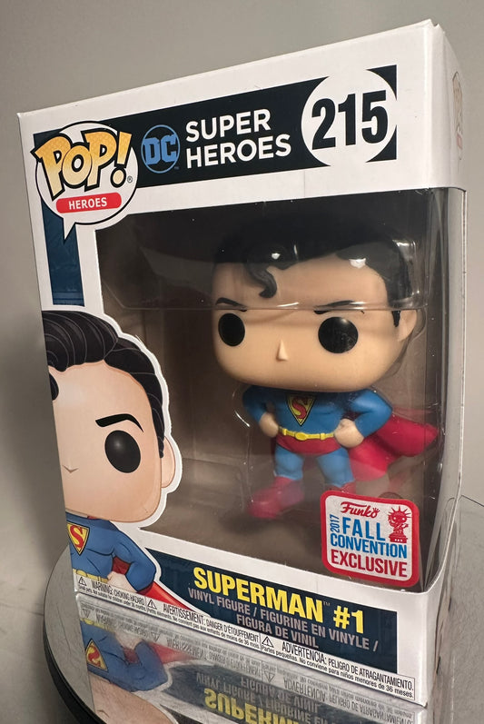 DC Universe - Superman #1 215 (2017 Fall Convention Exclusive) Funko Pop!