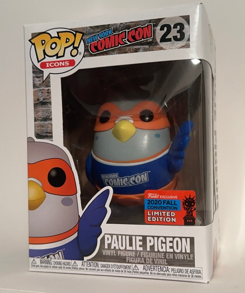 Ad Icons - Paulie Pigeon (2020 Fall Convention Limited Edition) 23 Funko Pop!