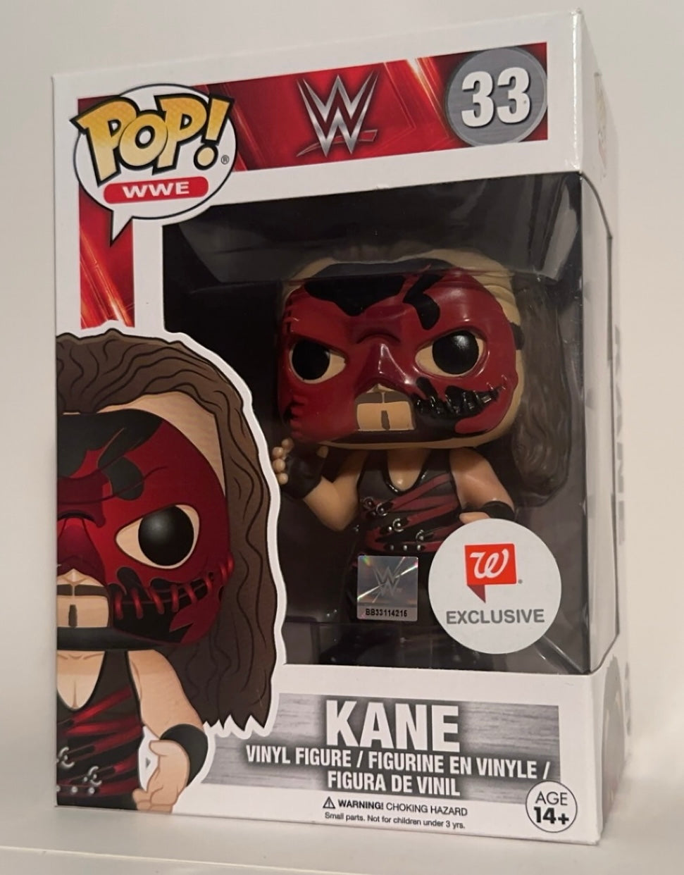 WWE - Kane (Walgreens Exclusive) 33 Funko Pop!