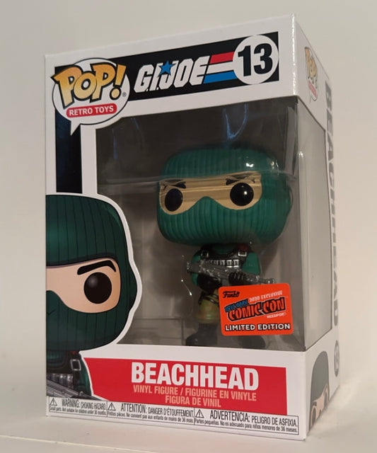 Retro Toys - GI Joe - Beachhead (Funko 2020 New York Comic Con Limited Edition) 13 Funko Pop!