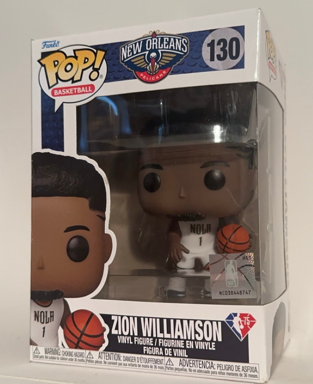 Basketball - Zion Williamson 130 Funko Pop!