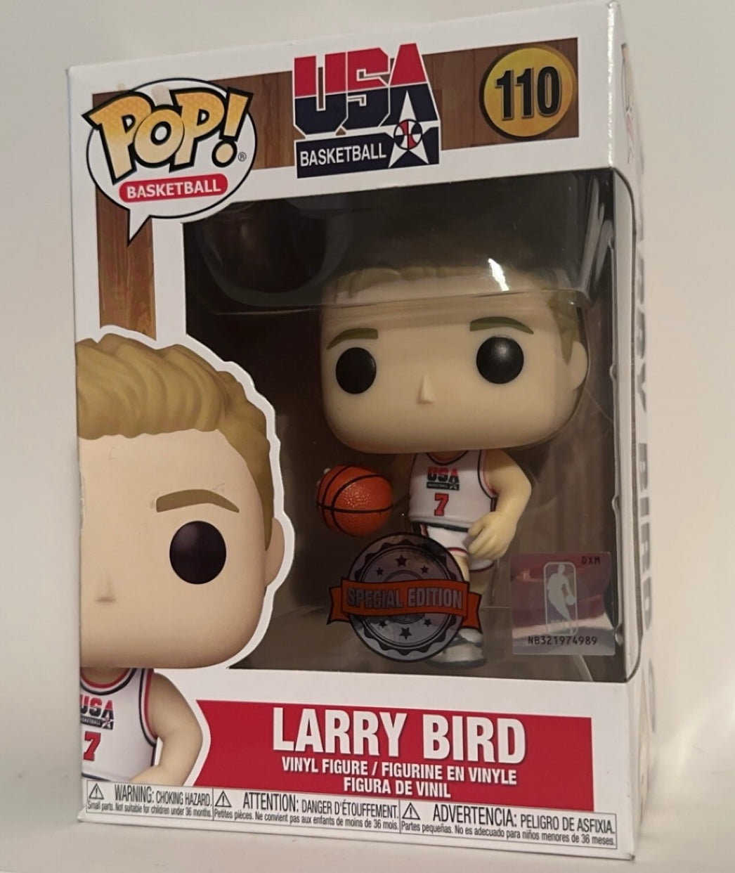 Basketball - Larry Bird 110 (Special Edition) Funko Pop!