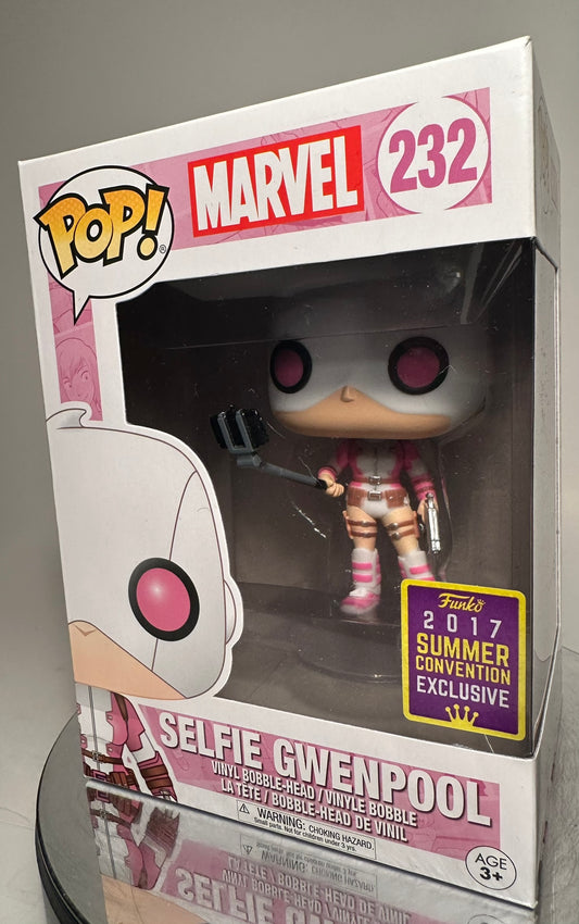 Marvel - Selfie Gwenpool 232 (2017 Summer Convention Limited Edition) Funko Pop! Deadpool