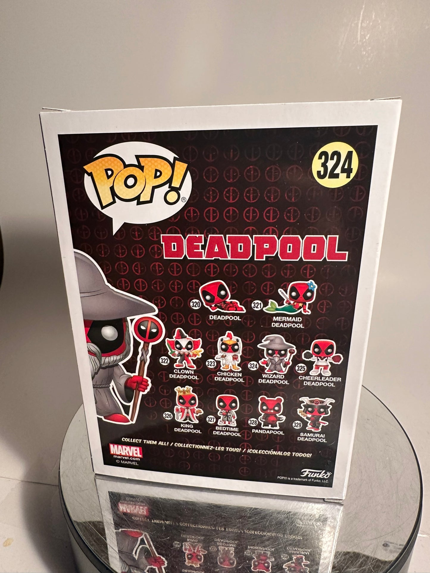 Deadpool - Wizard Deadpool 324 (Barnes & Noble Exclusive) Funko Pop!