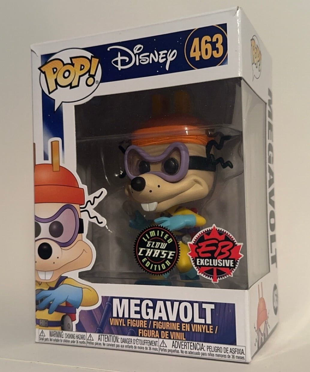 Disney - Megavolt CHASE (EB Games Exclusive) 463 Funko Pop!