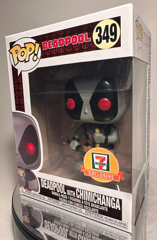 Deadpool - Deadpool with Chimichanga 349 (7-Eleven Exclusive) Funko Pop!