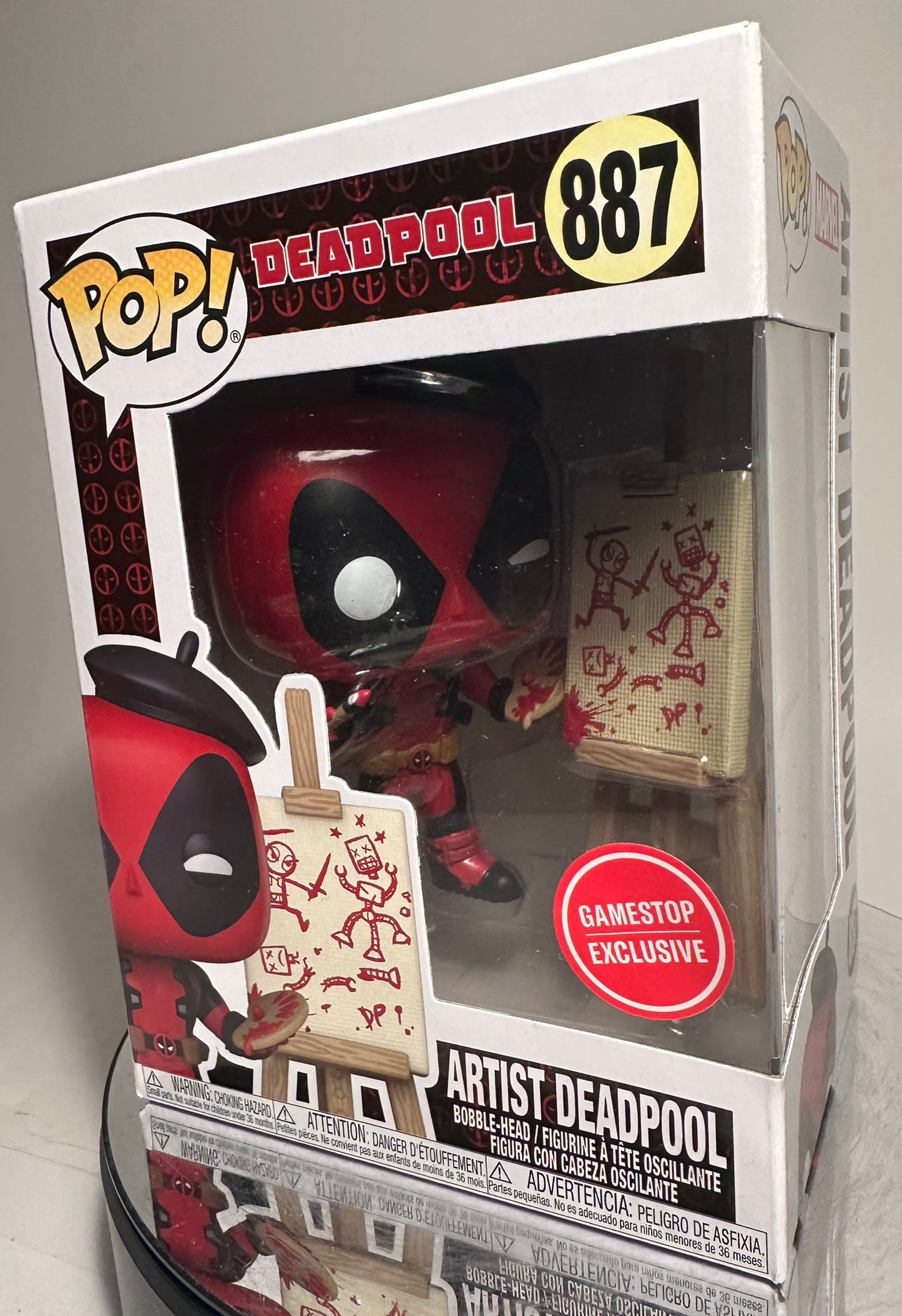 Deadpool - Artist Deadpool 887 (GameStop Exclusive) Funko Pop!