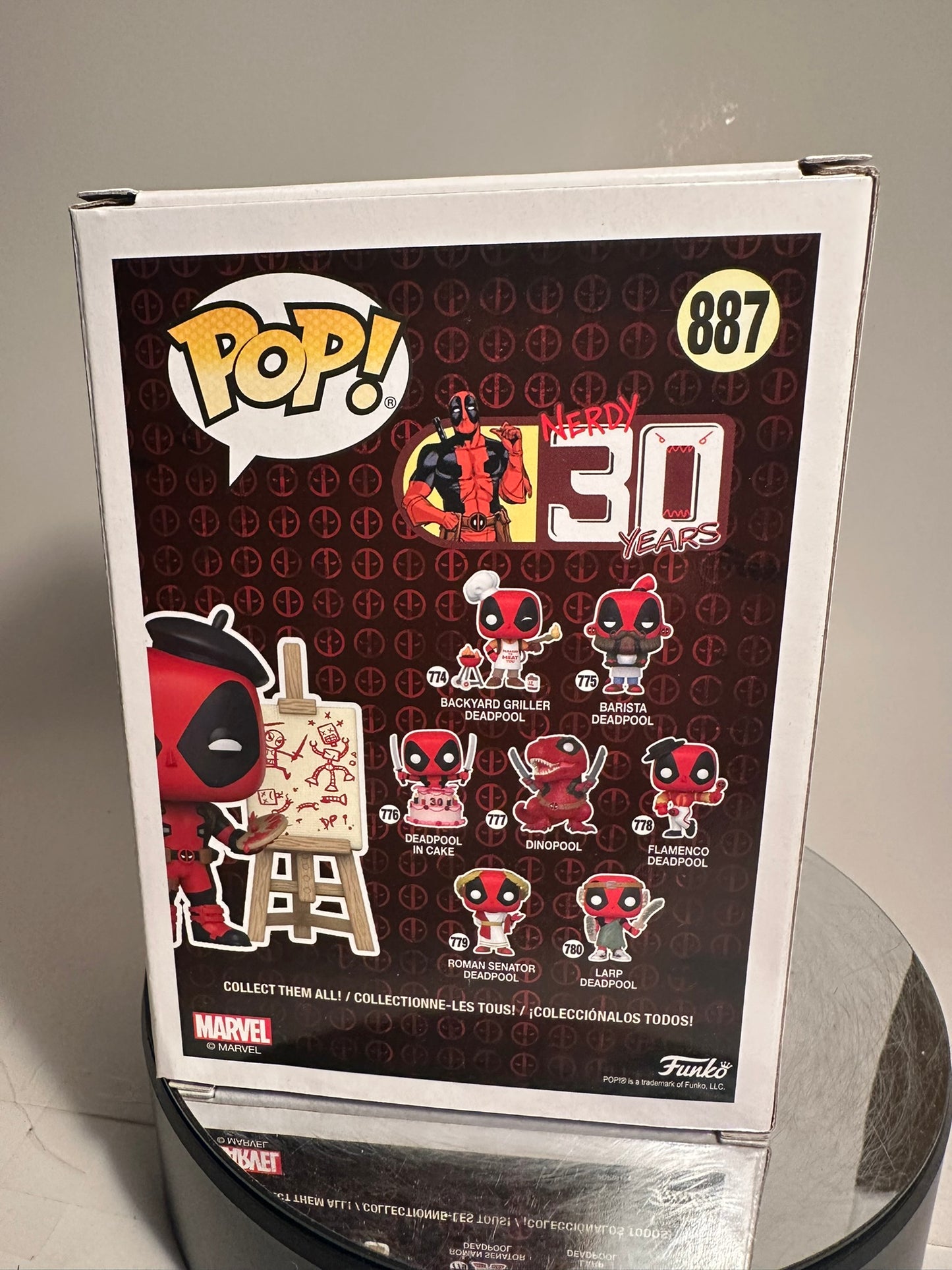 Deadpool - Artist Deadpool 887 (GameStop Exclusive) Funko Pop!