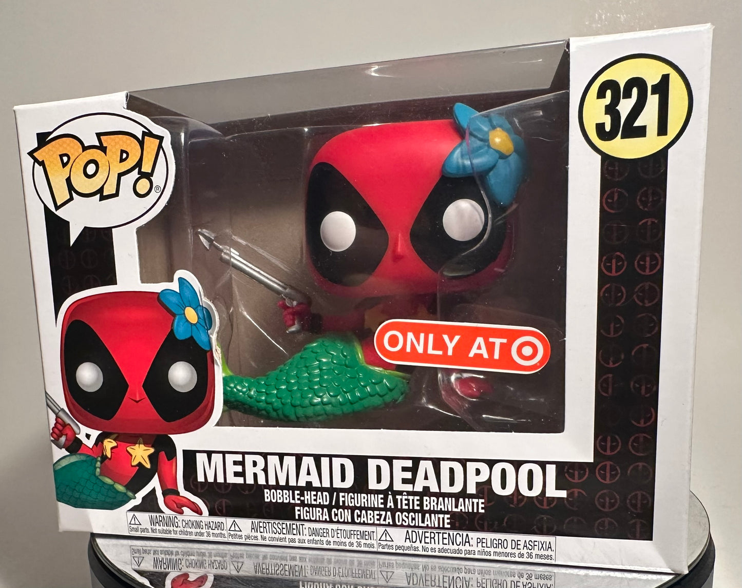 Deadpool - Mermaid Deadpool 321 (Target Exclusive) Funko Pop!