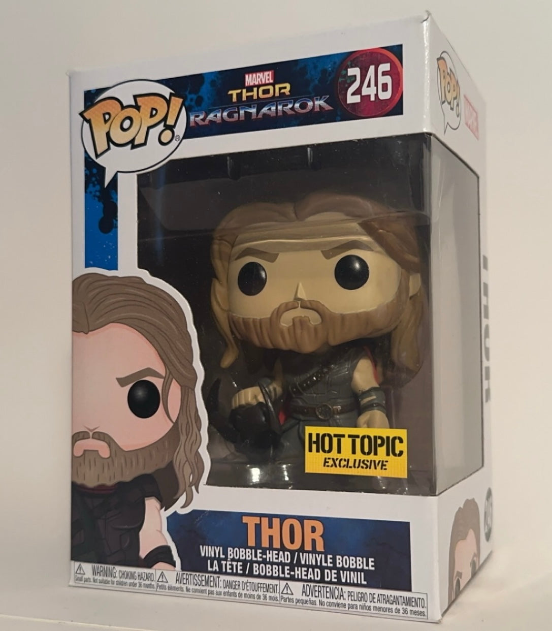 Thor Ragnarok - Thor (Hot Topic Exclusive) 246 Funko Pop!