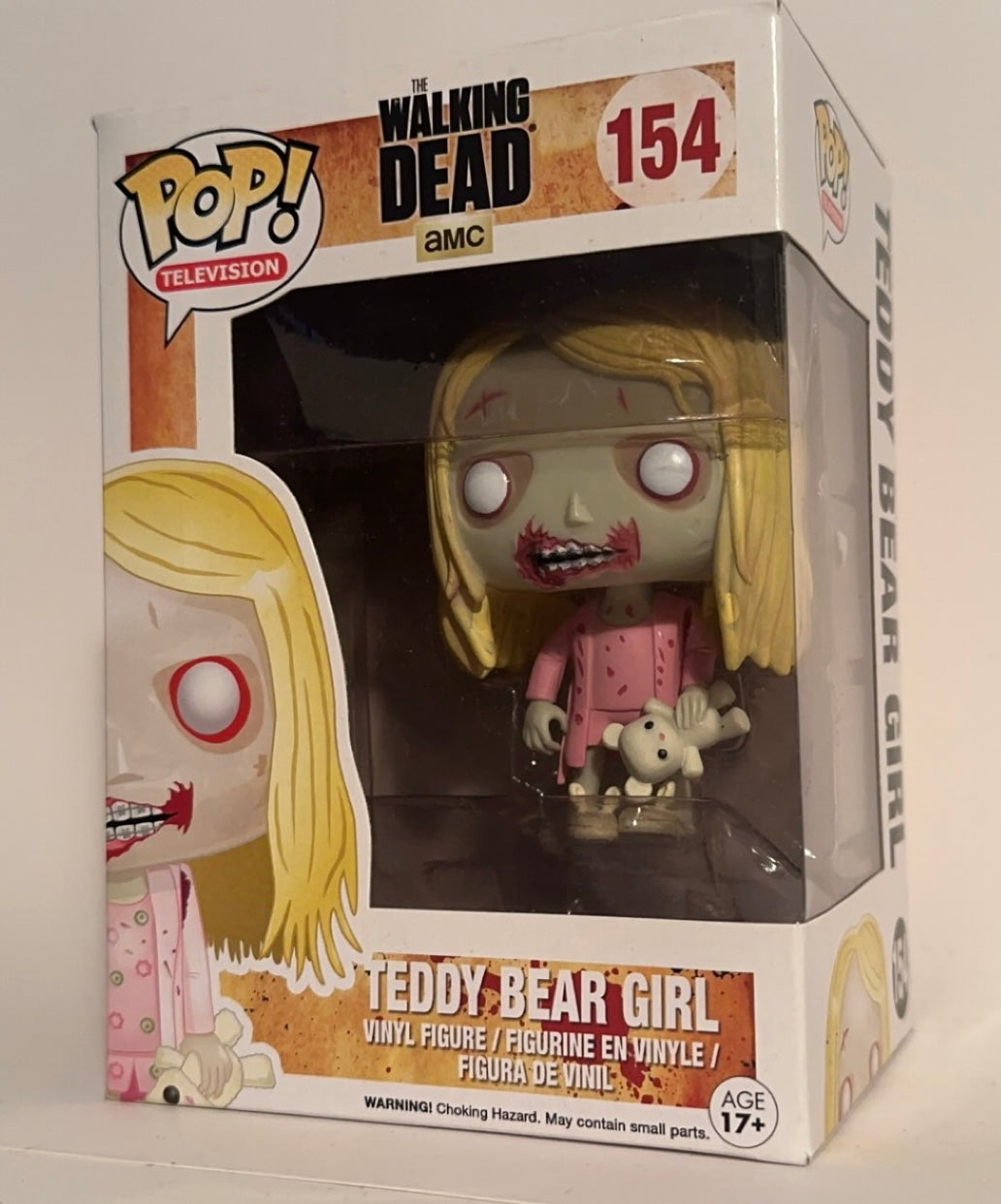 The Walking Dead - Teddy Bear Girl 154 Funko Pop!