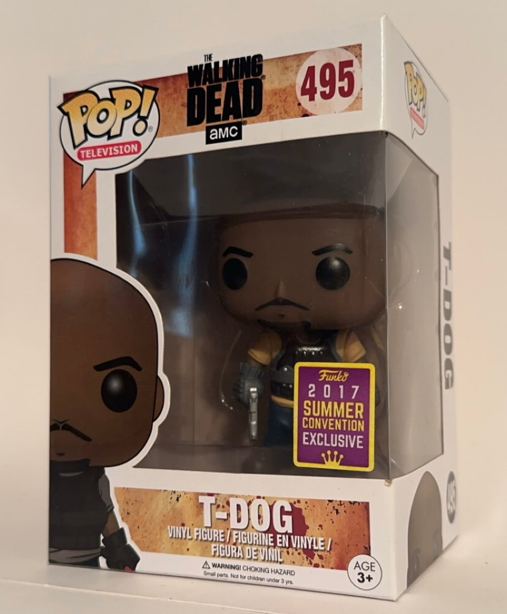 The Walking Dead - T-dog (2017 Summer Exclusive) 495 Funko Pop!