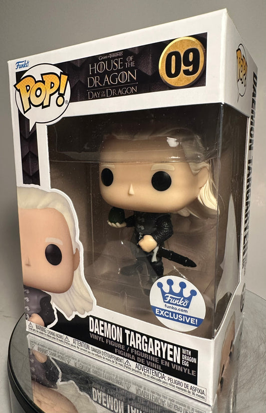 House of the Dragon - Daemon Targaryen with Dragon Egg 09 (Funko Store Exclusive) Funko Pop!