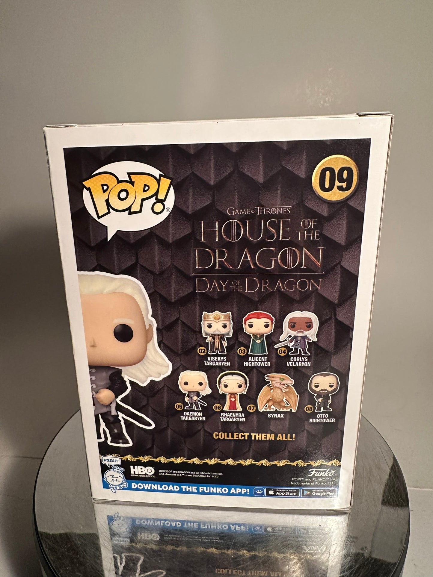 House of the Dragon - Daemon Targaryen with Dragon Egg 09 (Funko Store Exclusive) Funko Pop!