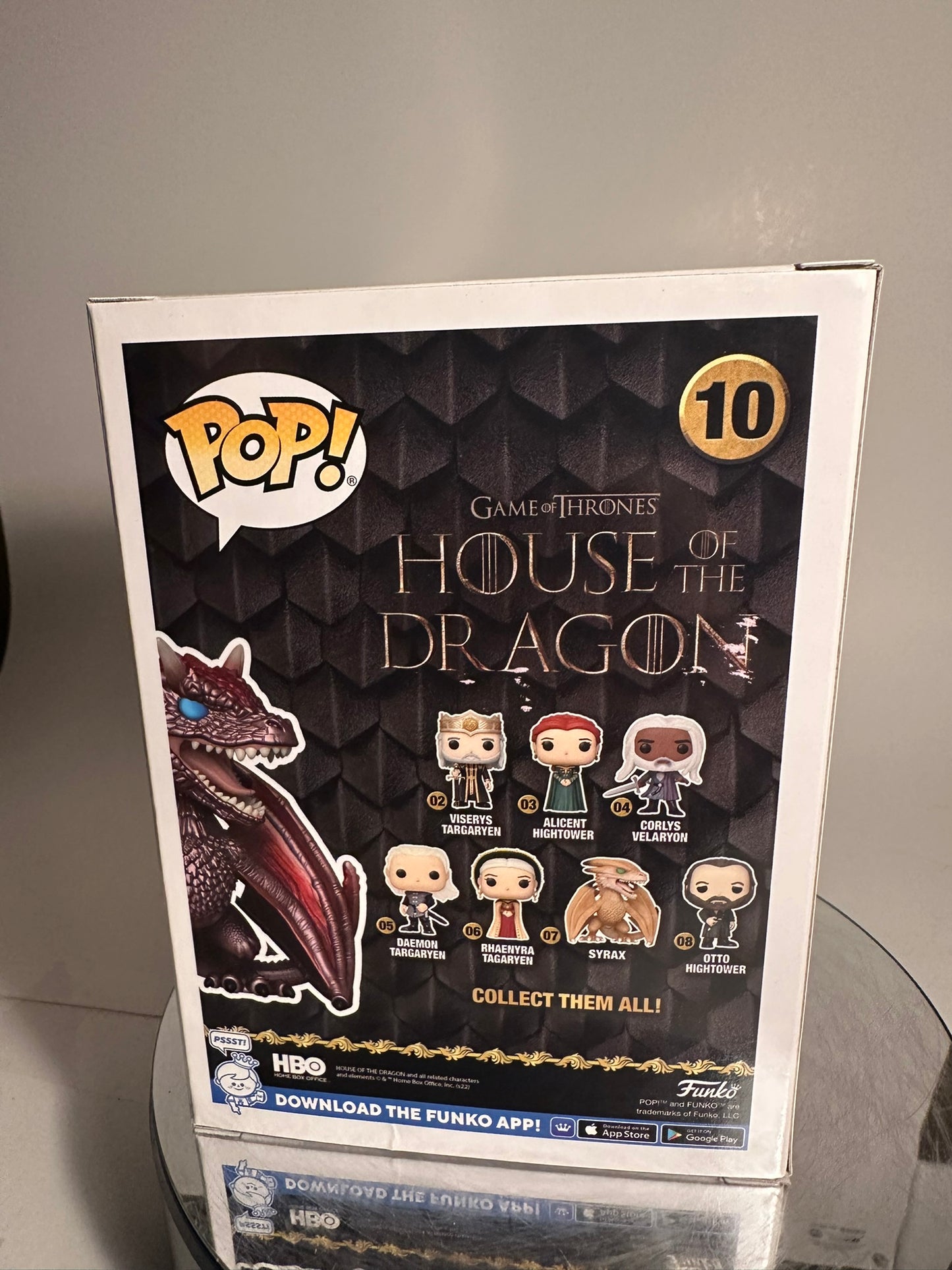 House of the Dragon - Caraxes 10 (WB Shop Exclusive) Funko Pop!