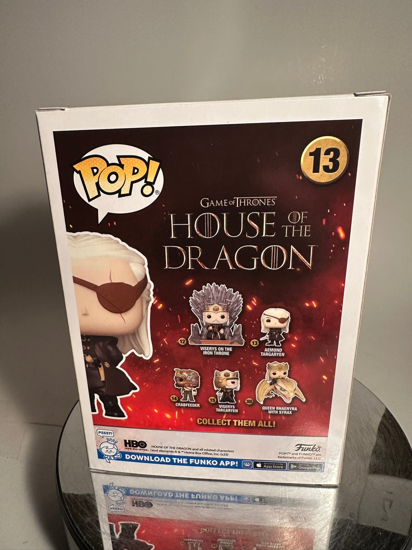 House of the Dragon - Aemond Targaryen 13 Funko Pop!