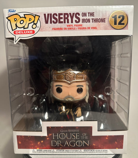 House of the Dragon - Viserys on the Iron Throne 12 Funko Pop!