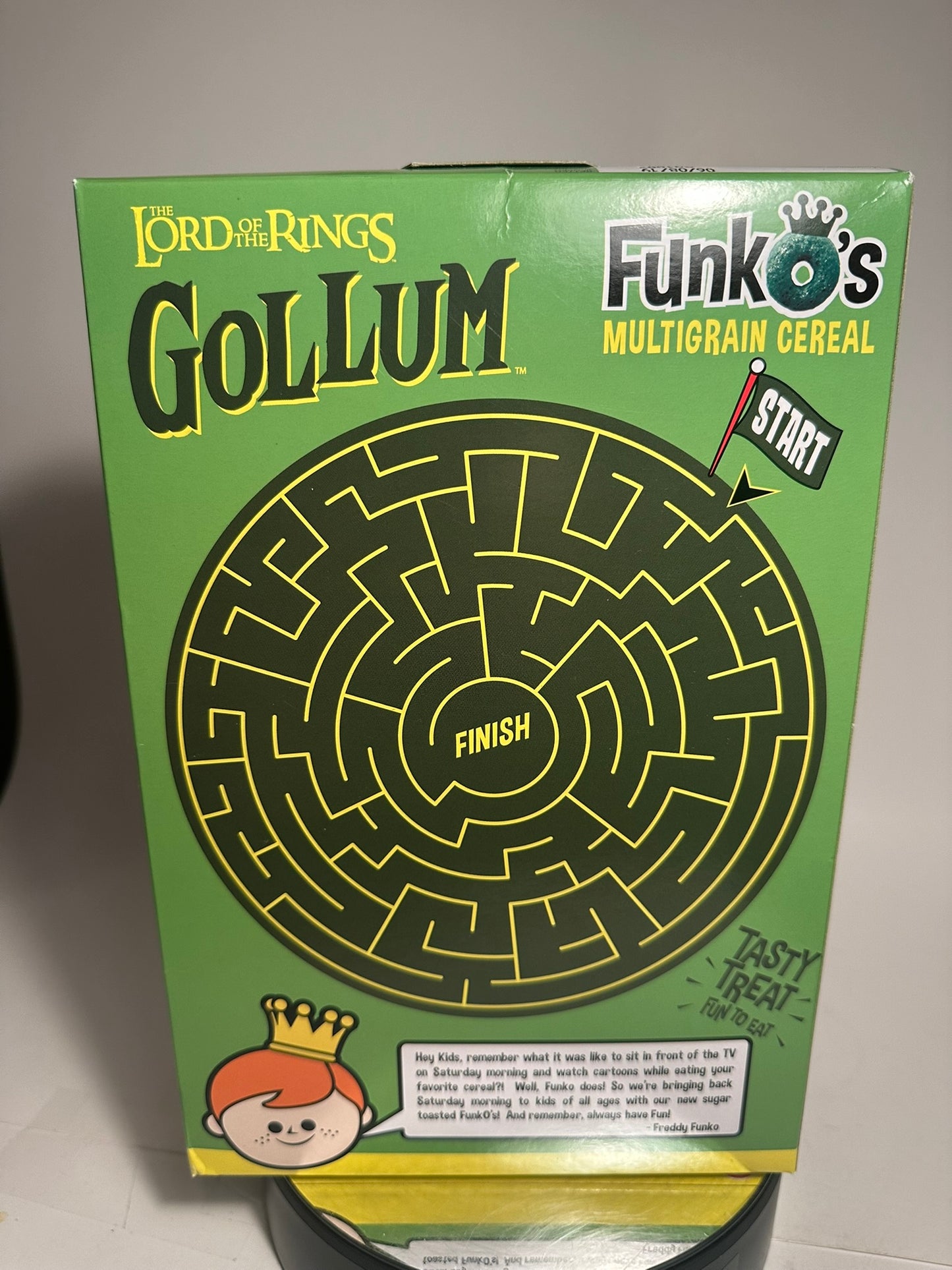 Lord of the Rings - Gollum Multigrain Cereal (Includes Gollum Pocket Pop!) Funko Pop!