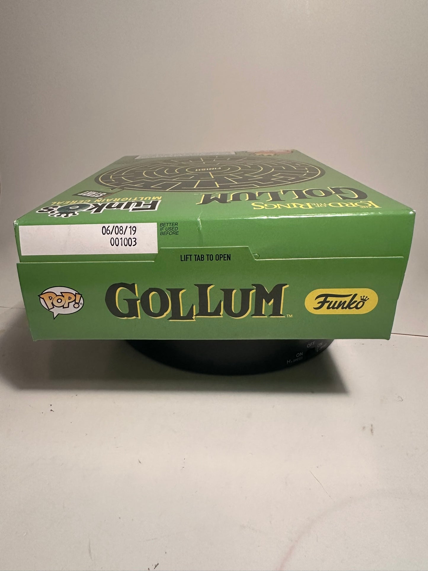 Lord of the Rings - Gollum Multigrain Cereal (Includes Gollum Pocket Pop!) Funko Pop!