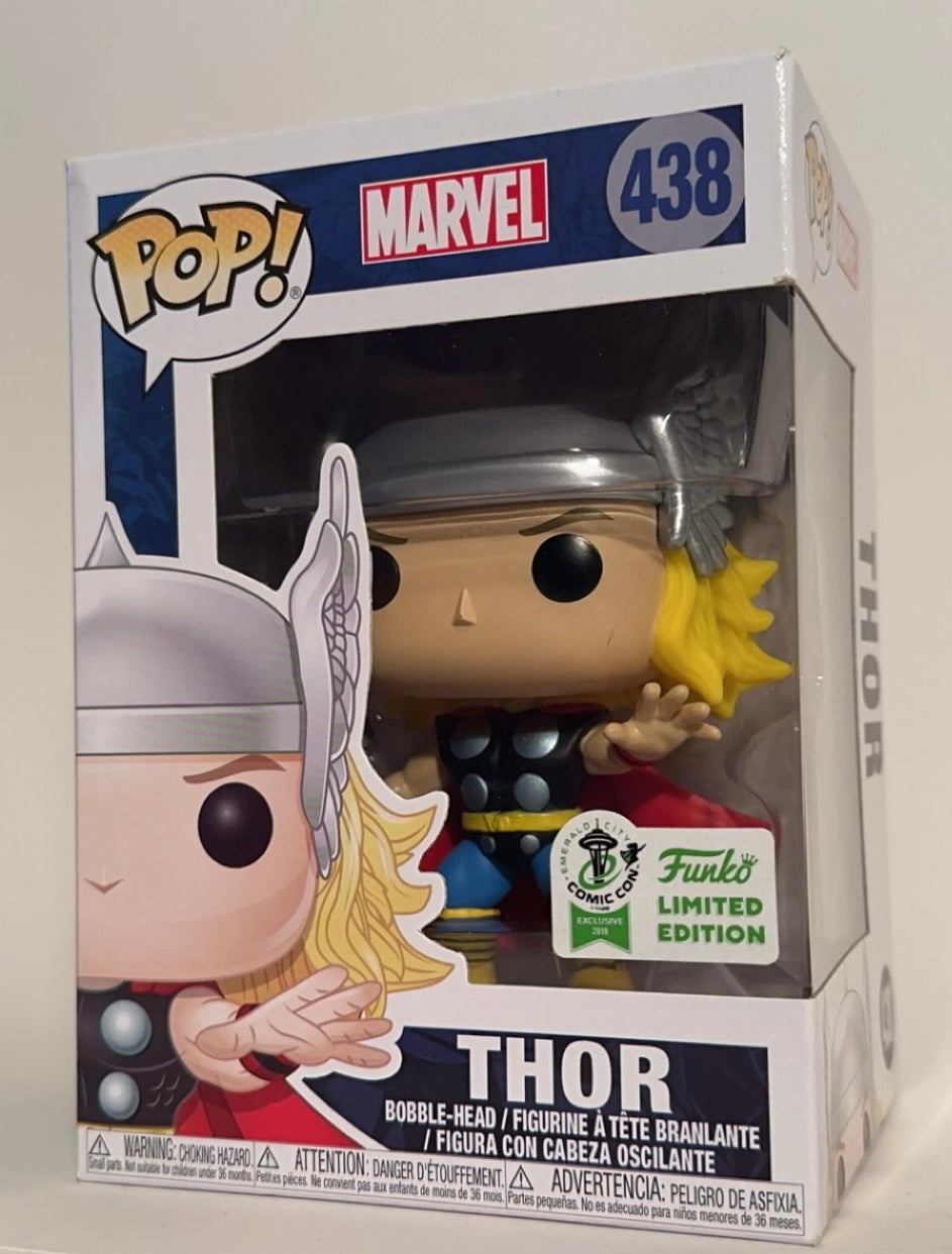 Marvel - Thor (2019 Emerald City Comic Con Limited Edition) 438 Funko Pop!