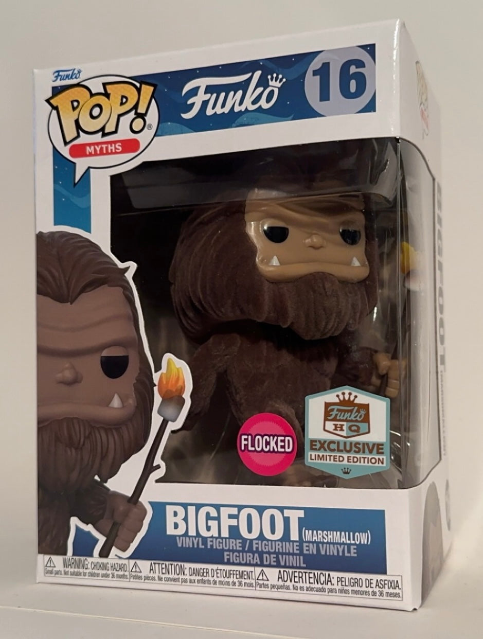 Bigfoot factory flocked Funko Pop