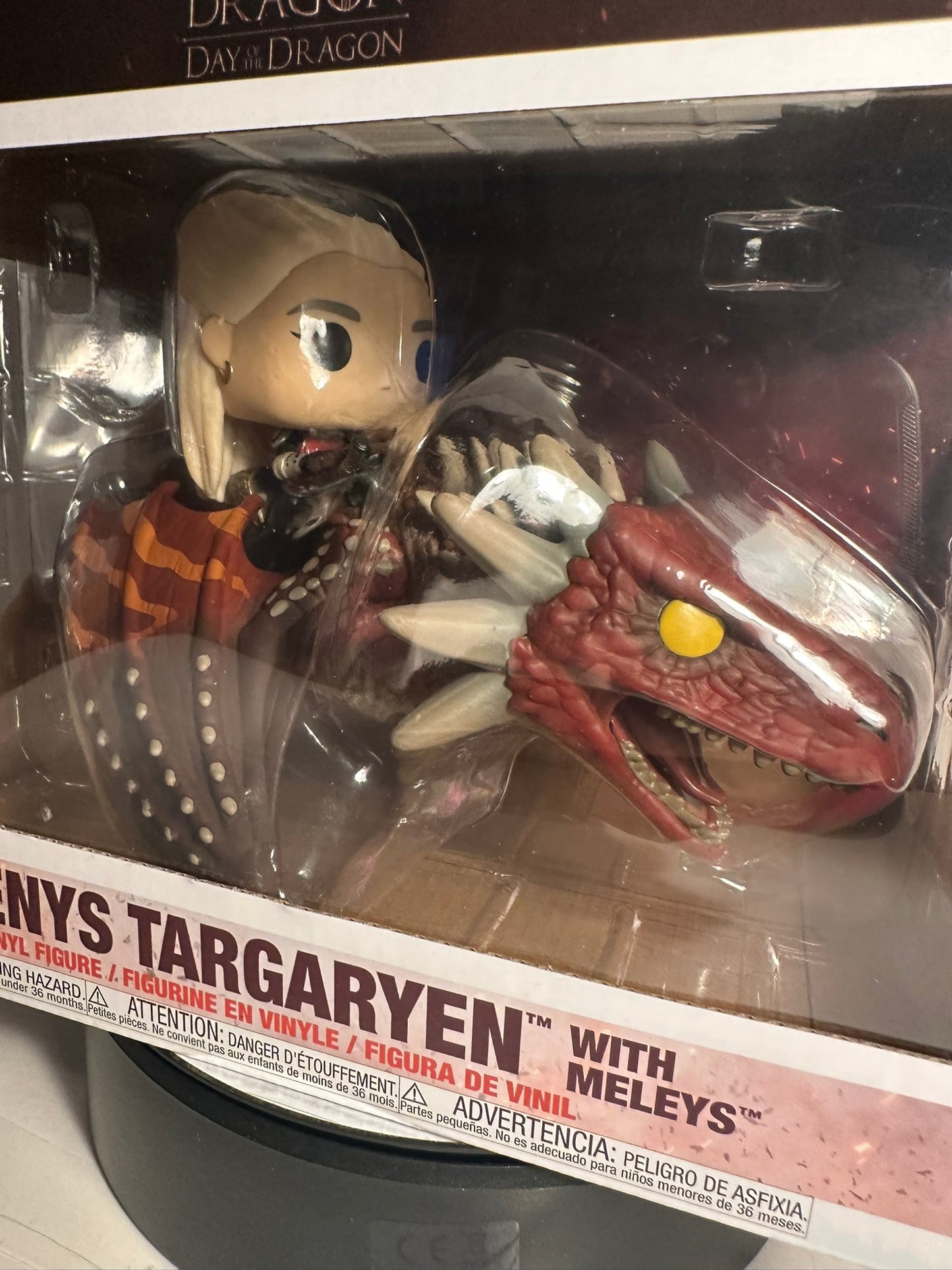 House of the Dragon - Rhaenys Targaryen with Meleys 124 Funko Pop! RIDES