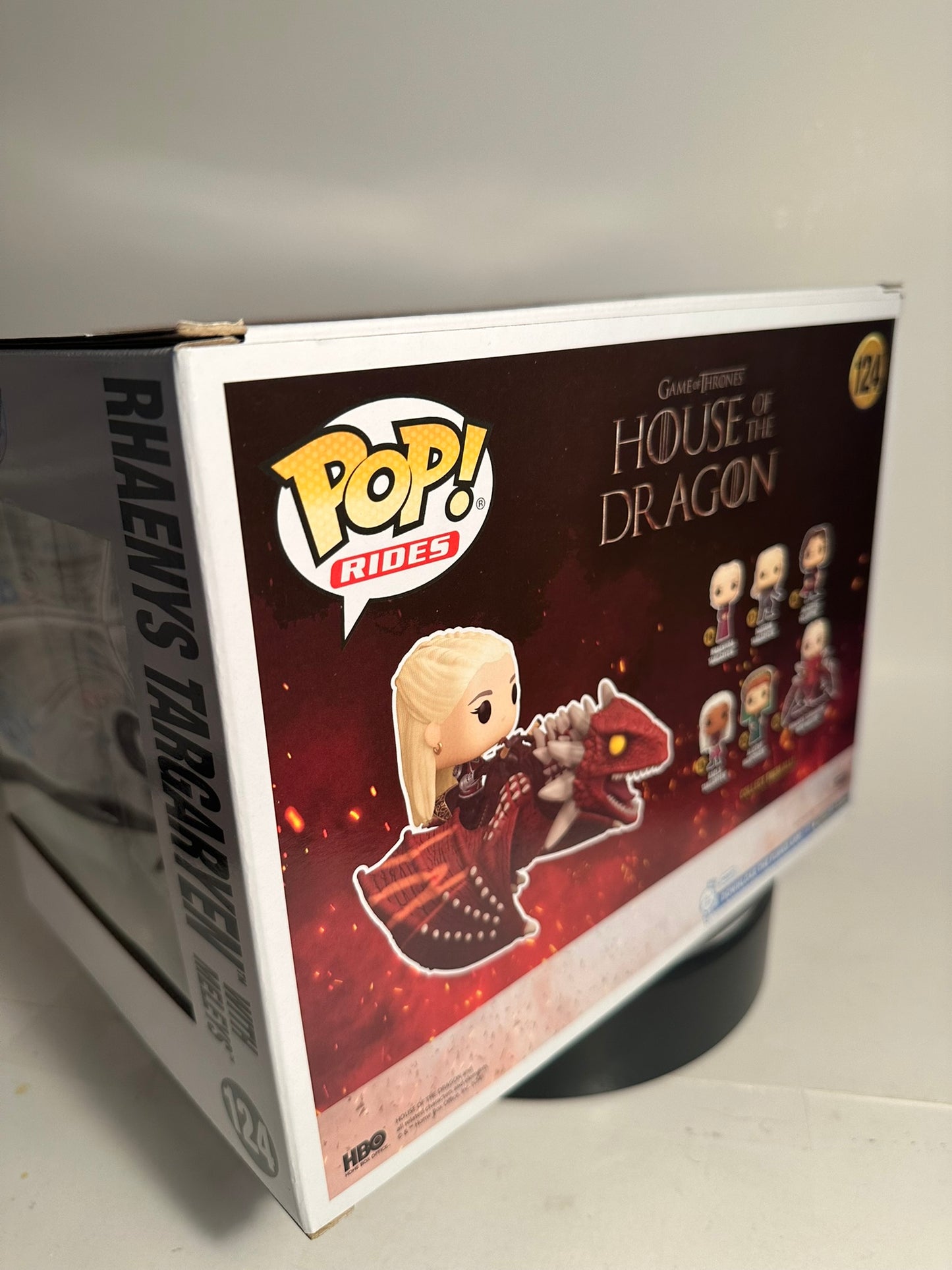 House of the Dragon - Rhaenys Targaryen with Meleys 124 Funko Pop! RIDES