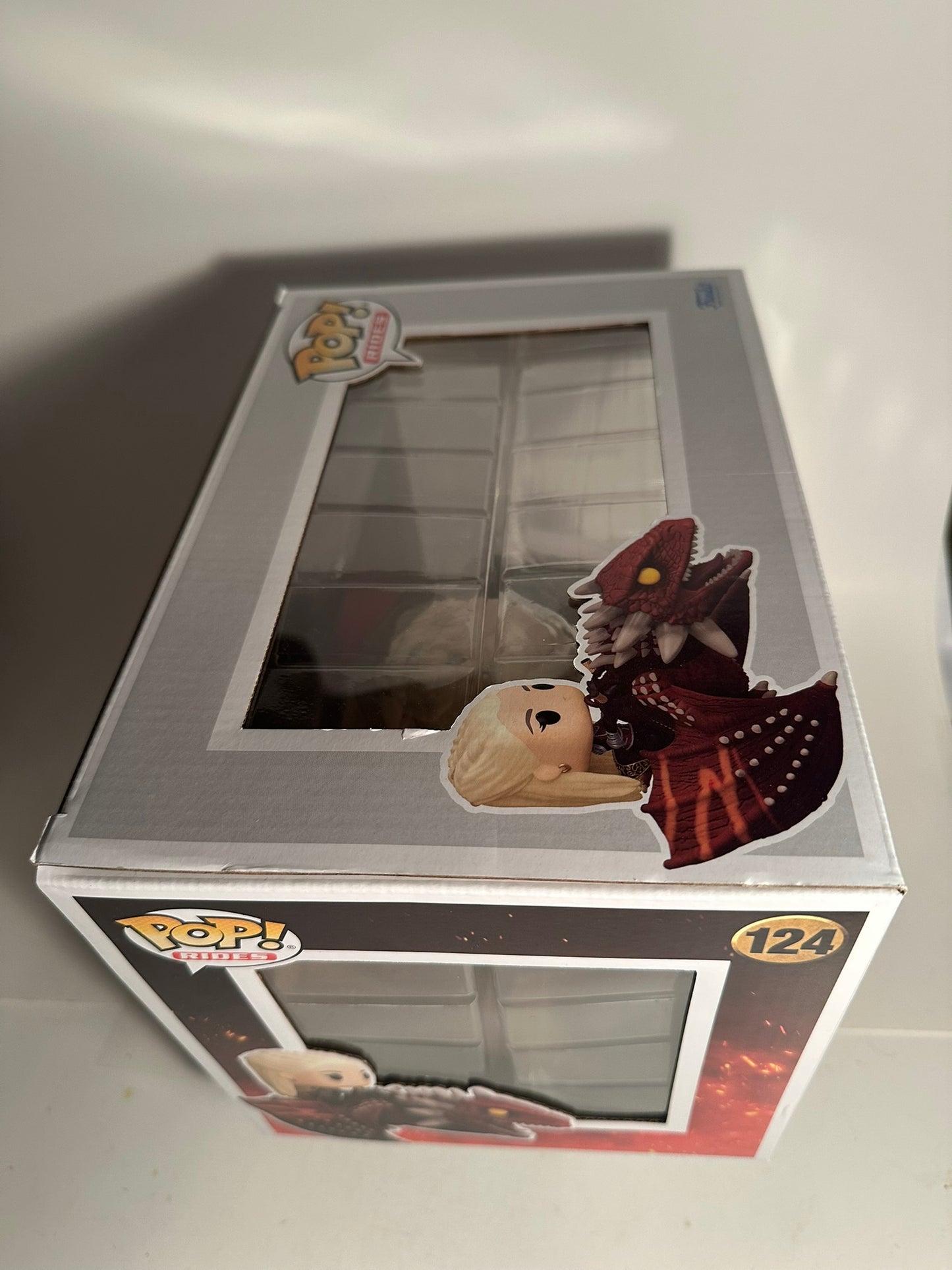 House of the Dragon - Rhaenys Targaryen with Meleys 124 Funko Pop! RIDES