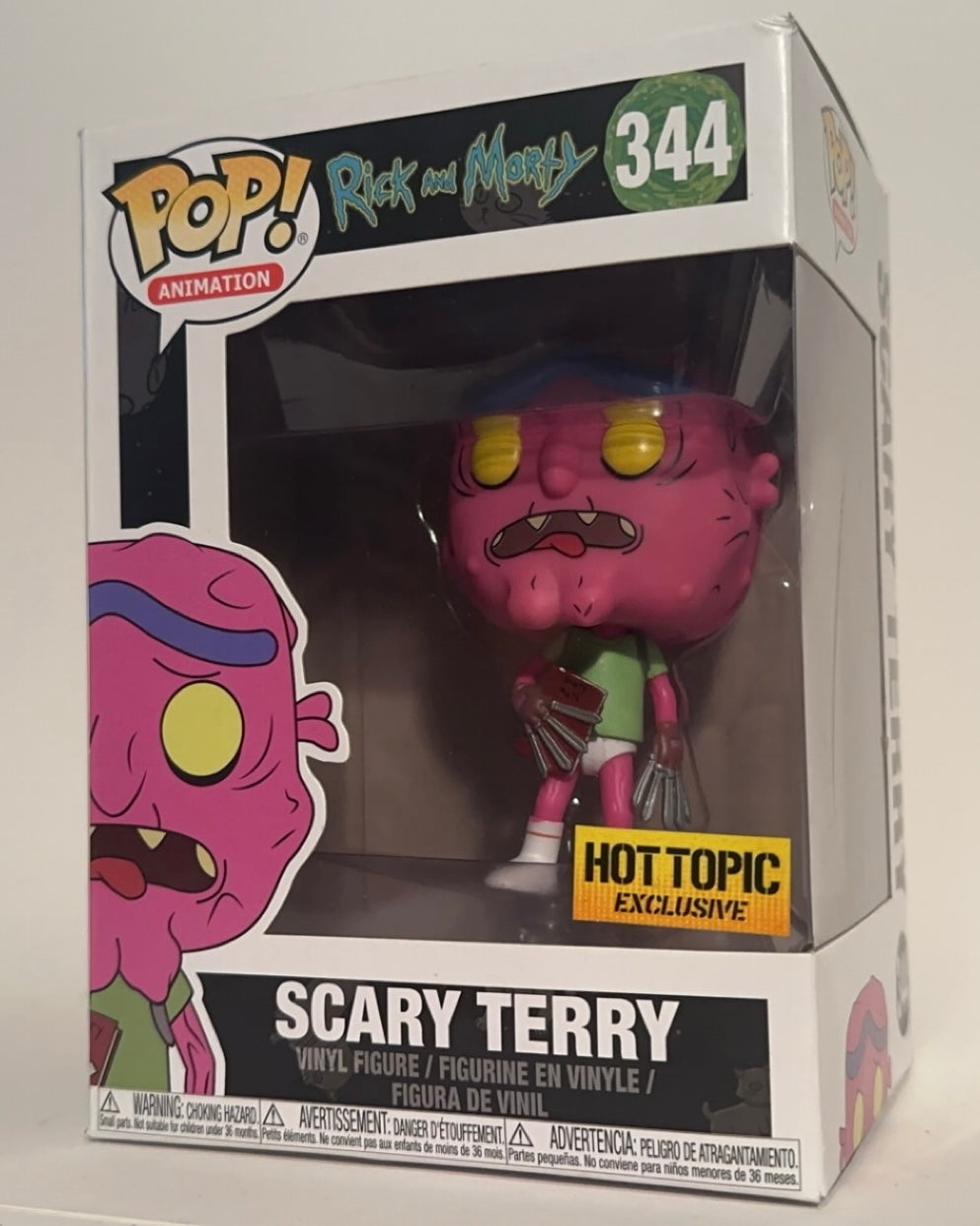 Rick and Morty - Scary Terry (Hot Topic Exclusive) 344 Funko Pop!