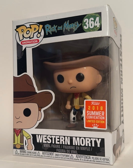 Rick and Morty - Western Morty (2018 Summer Convention Limited Edition) 364 Funko Pop!