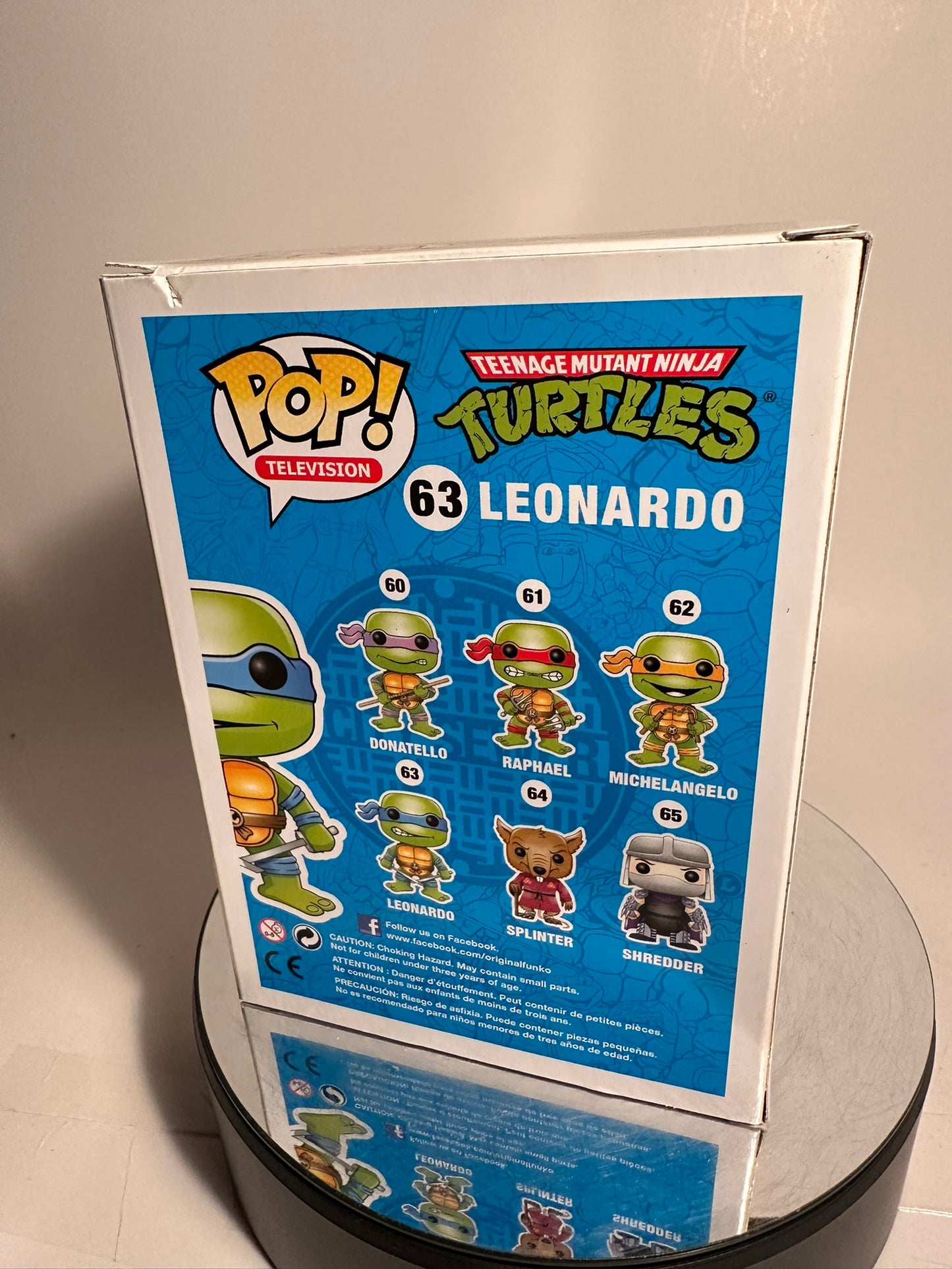 Teenage Mutant Ninja Turtles - Leonardo 63 Funko Pop!