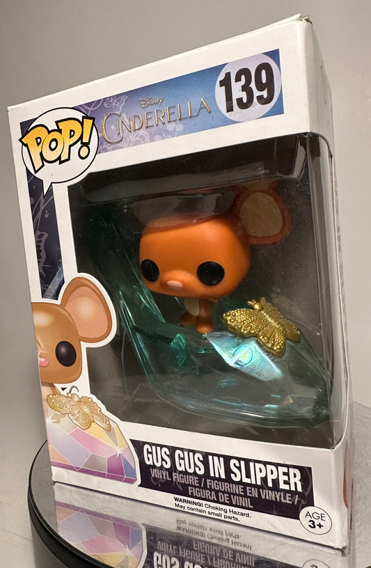 Disney - Cinderella - Gus Gus in Slipper 139 Funko Pop!